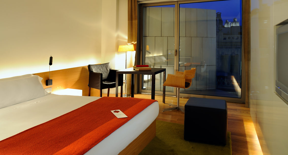 Omm_king1 | Habitación Standard | Hotel de diseño en Barcelona