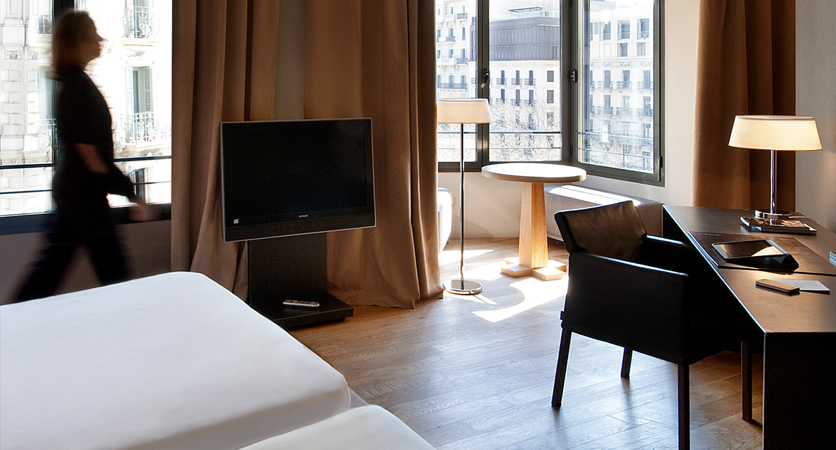 Superior Twin (2) | Hotel de Disseny a Barcelona | Hotel Omm | Habitació Superior