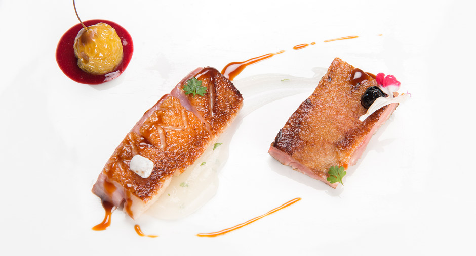 caneton-con-manzana | Roca Moo |Hotel gastronómico en Barcelona