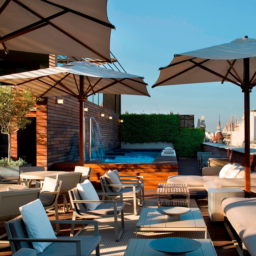 Vistas<br />
inmejorablesHotel 5 estrellas Barcelona | hotel lujo Barcelona | Hotel Spa Barcelona