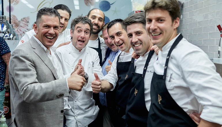 Grupo Tragaluz, at the Fine Wines & Food fair! | Barcelona Five Star Hotel | Hotel Omm | Whatsup