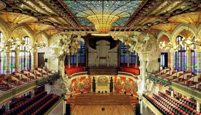 Palau de la Música à Barcelone |