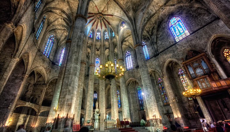 Visites de nuit à Santa Maria del Mar |